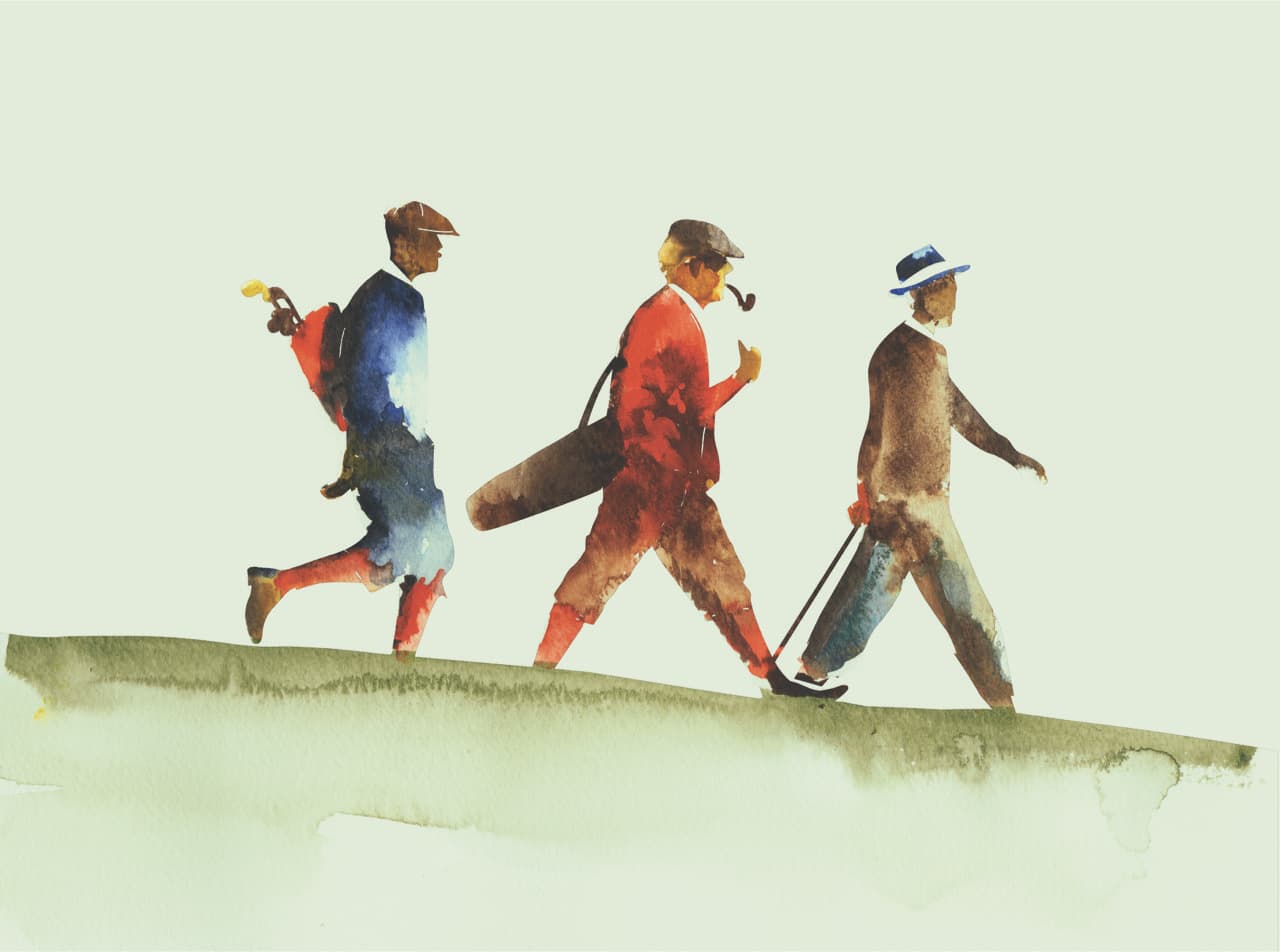 Golf walk